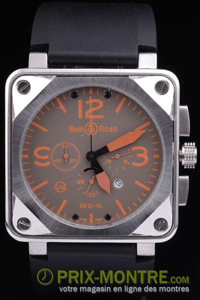 Bell & Ross BR01-94 Orange Beige-Dial-br33