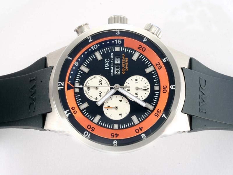 IWC Cousteau Divers Working Chronograph-Same Chassis As 7750 Version Montre