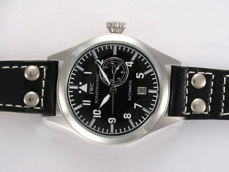 IWC Pilot Black Dial Montre