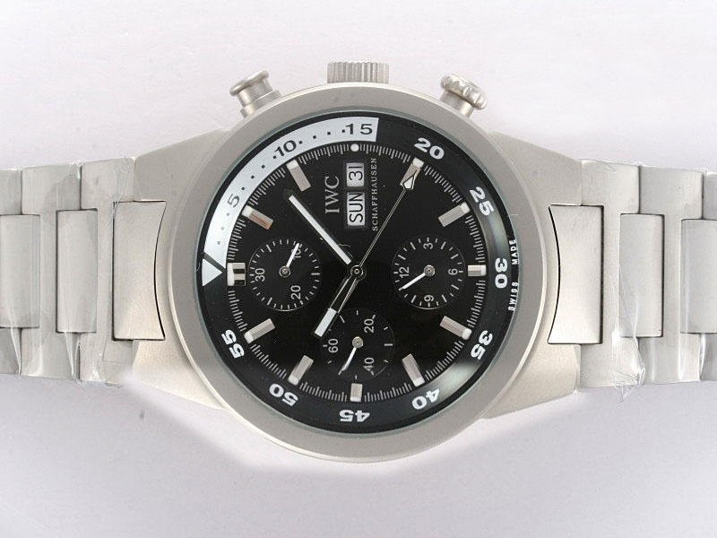 IWC Aquatimer Titanium Case with Black Dial Montre