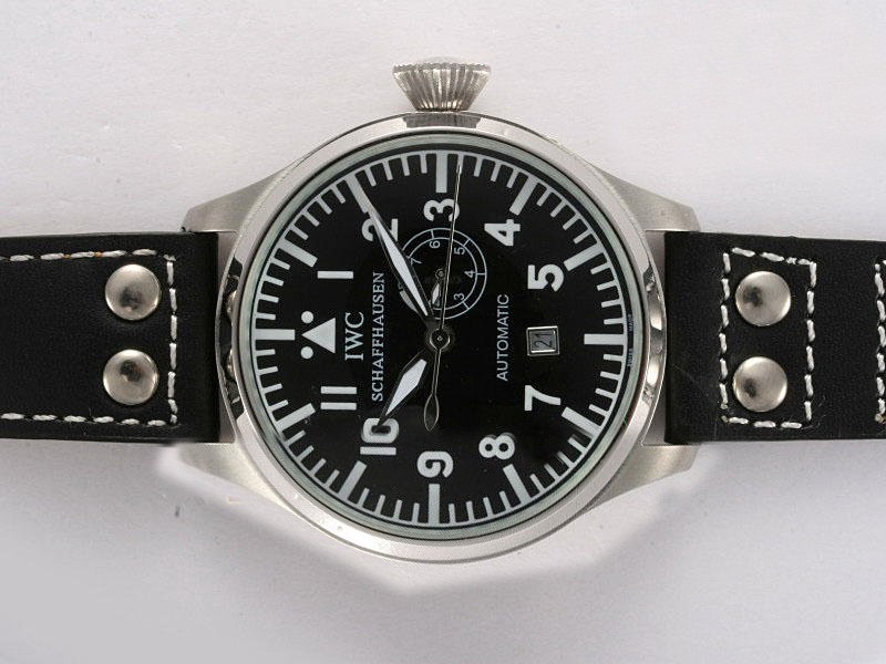 IWC Pilot Black Dial Montre
