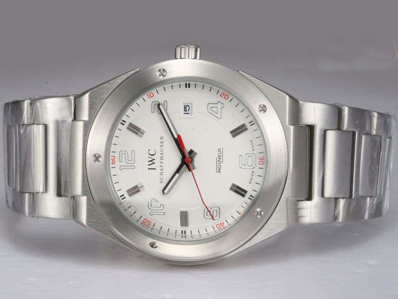 IWC Ingenieur White Dial Montre