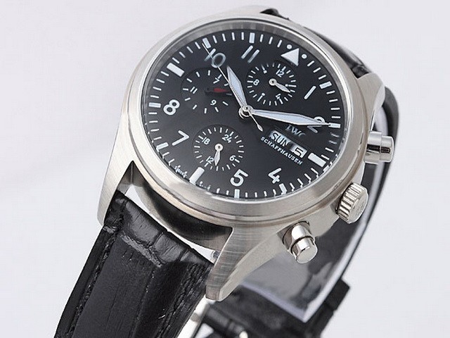 IWC Schaffhausen Black Dial Montre