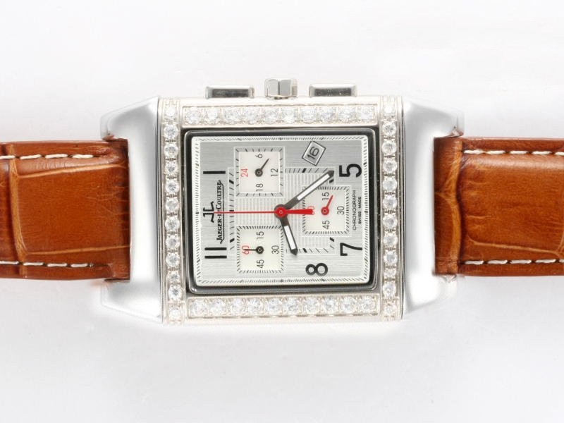 Jaeger-Lecoultre White Dial Montre Jaeger-Lecoultre White Dial Montre