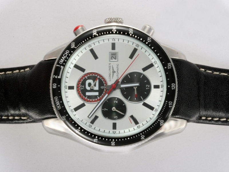 Longines Moonphase with Black Dial Montre