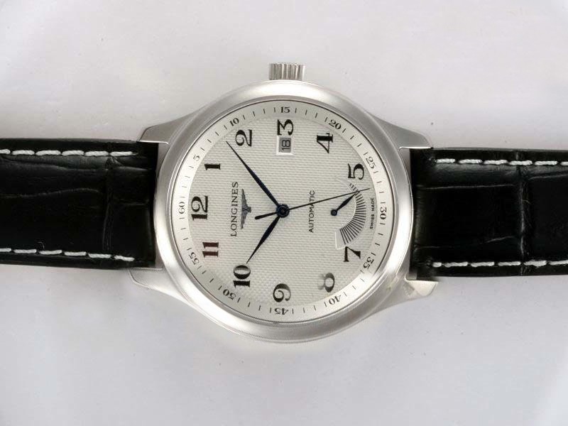 Longines Brown Dial with Black Bezel Montre