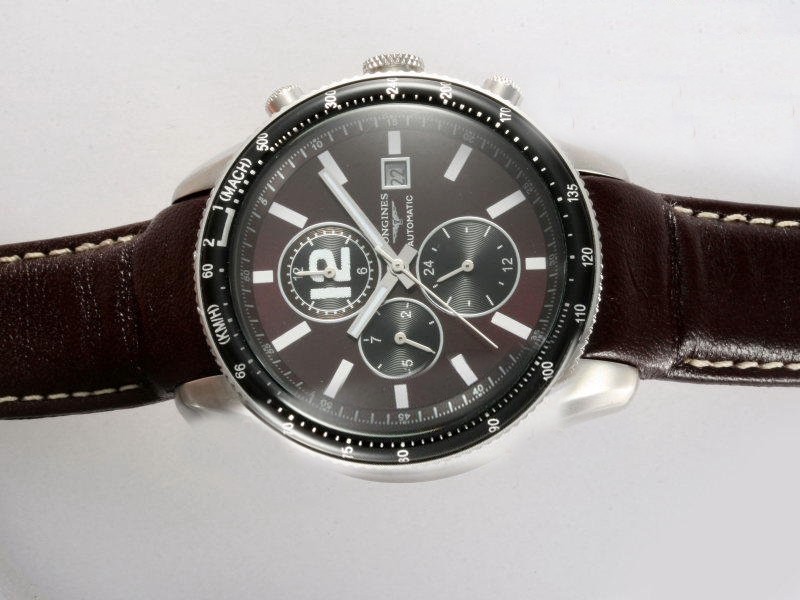 Longines Black Dial and Bezel Montre