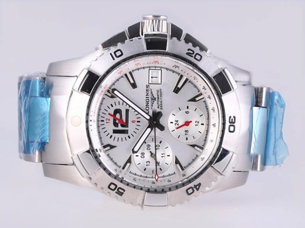 Longines Black Dial-Same Chassis As 7750-High Quality Montre