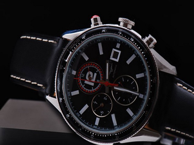 Longines Black Dial and Bezel Montre