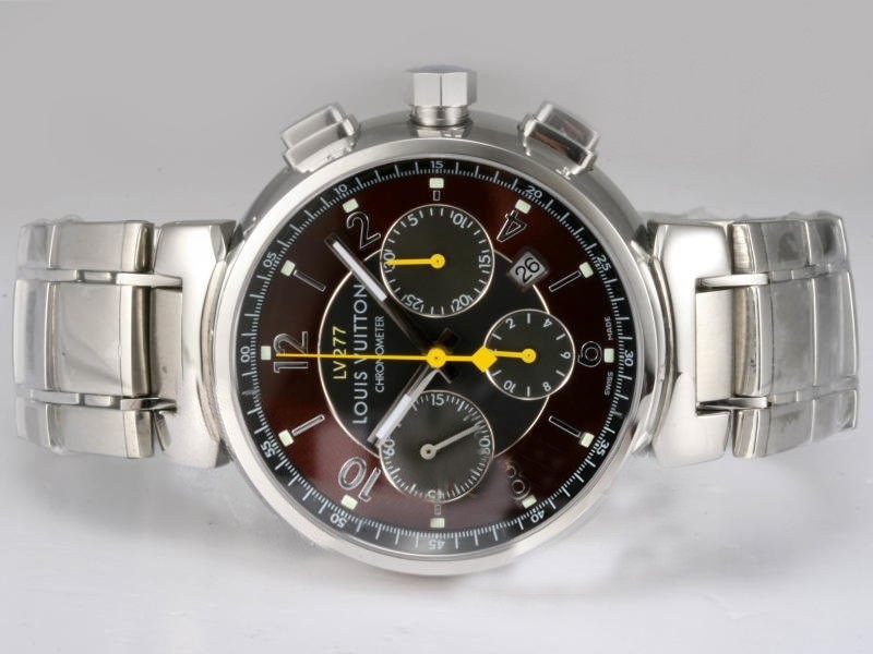 Louis Vuitton Lv277 Brown Dial Montre