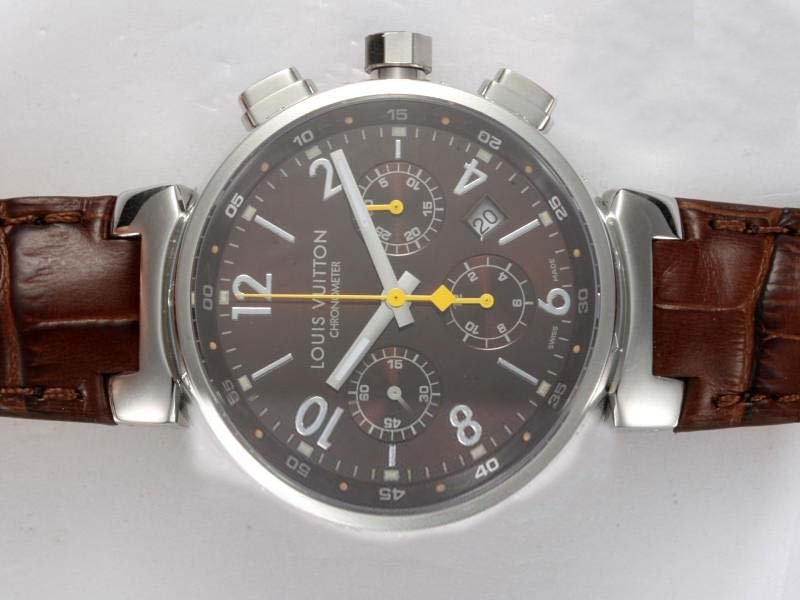 Louis Vuitton Classic Brown Dial Montre
