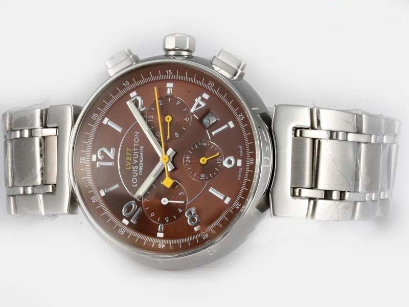 Louis Vuitton Lv277 Brown Dial Montre