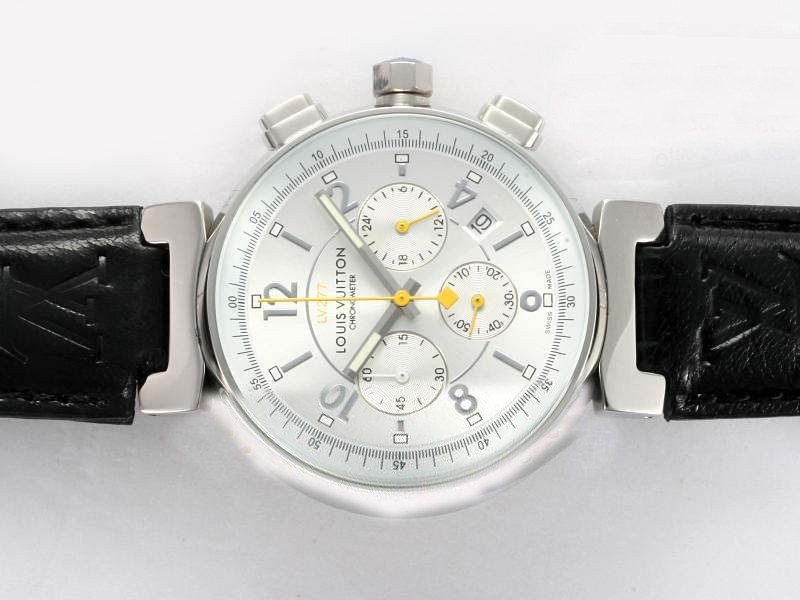 Louis Vuitton Lv277 Silver Dial Montre