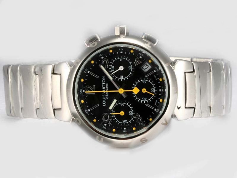 Louis Vuitton Classic Black Dial Montre