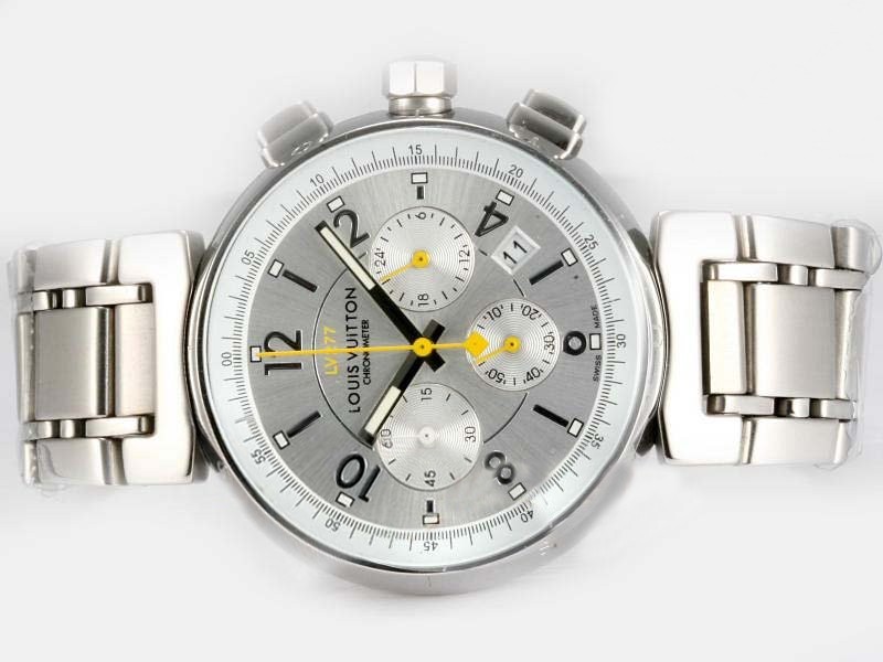 Louis Vuitton Lv277 Silver Dial Montre
