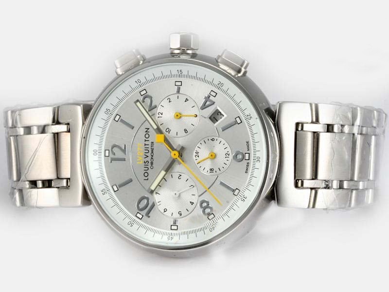 Louis Vuitton Lv277 Silver Dial Montre