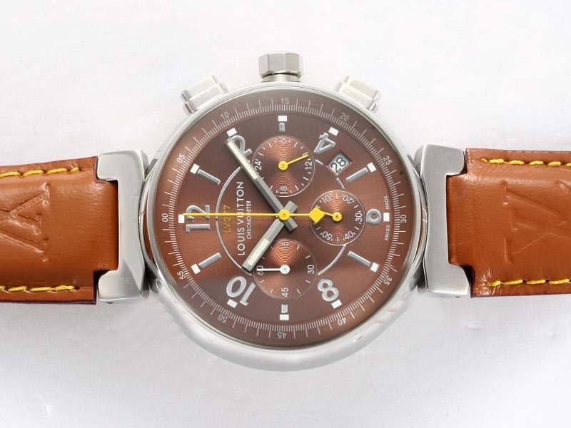 Louis Vuitton Lv277 Brown Dial Montre