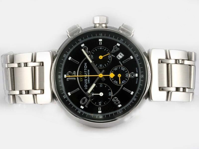 Louis Vuitton Lv277 Black Dial Montre