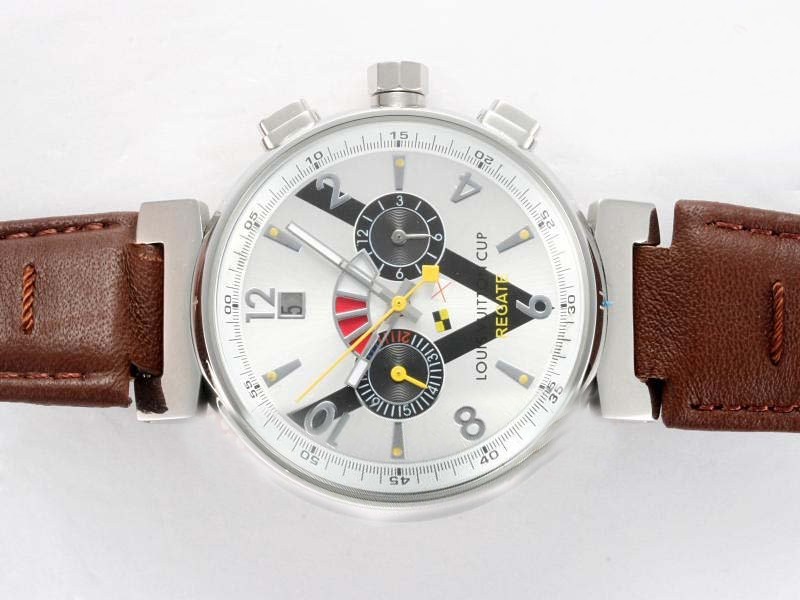 Louis Vuitton Cup White Dial Montre