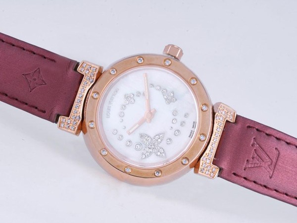 Louis Vuitton Tambour MOP Dial Montre