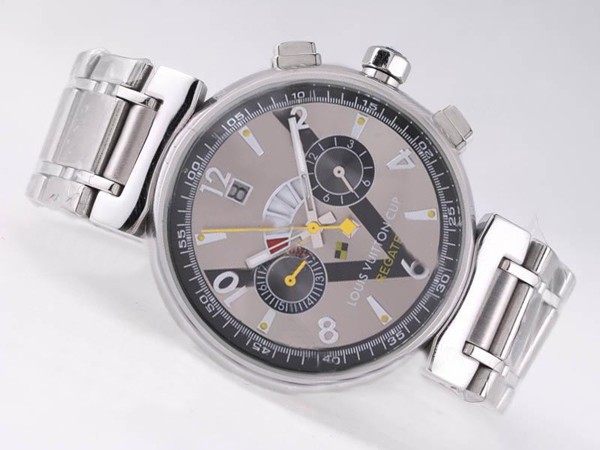 Louis Vuitton Cup Gray Dial Montre
