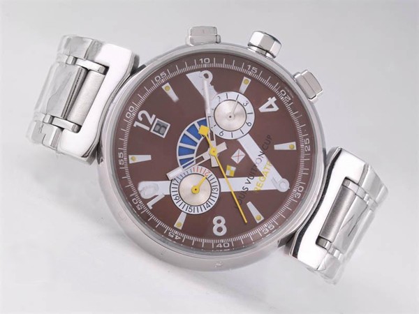Louis Vuitton Cup Brown Dial Montre
