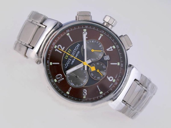 Louis Vuitton Lv277 Brown Dial-Same Structure As 7750-High Quality Montre