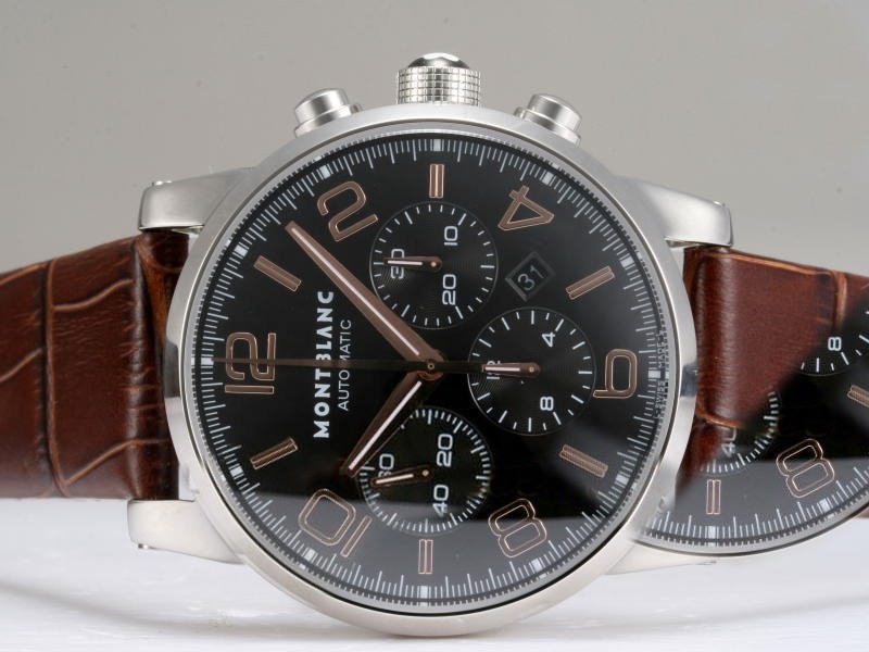 Montblanc Time Black Dial Montre