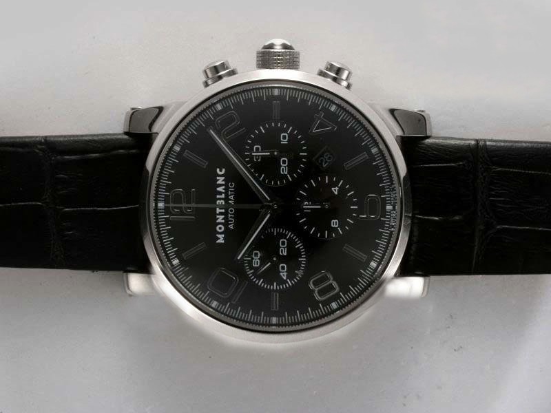 Montblanc Time Black Dial Montre
