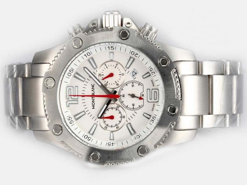 Montblanc Sport White Dial Montre