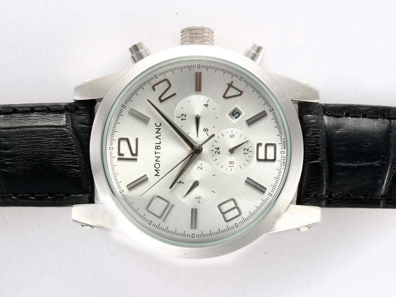 Montblanc Time White Dial Montre