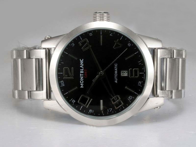 Montblanc Time Black Dial Montre