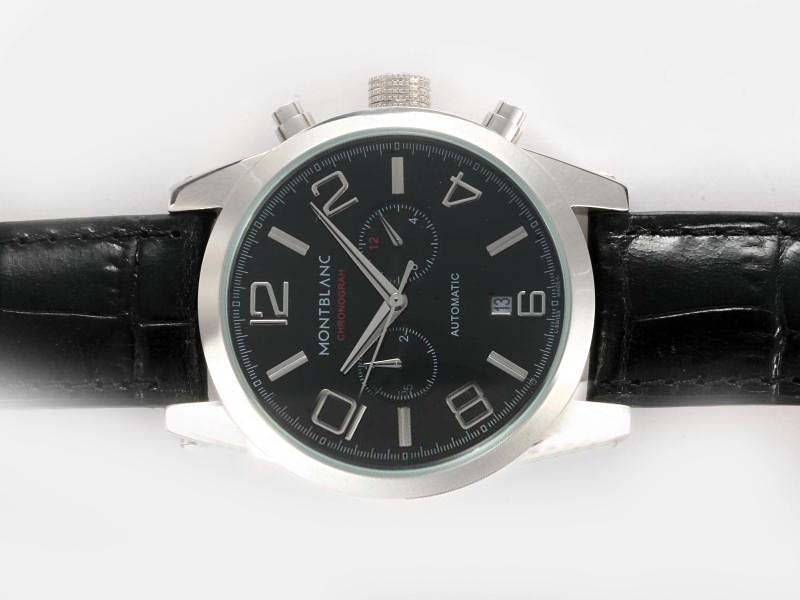 Montblanc Time Black Dial Montre