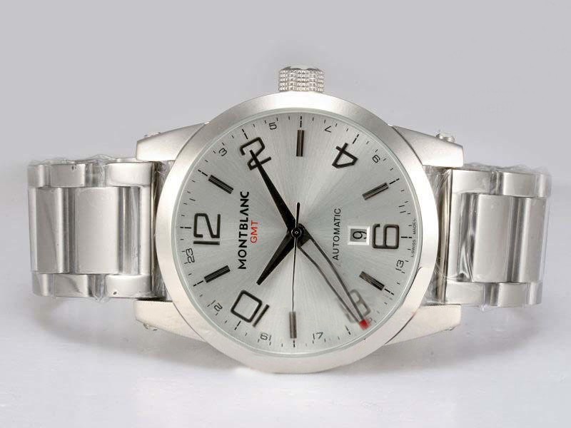 Montblanc Time White Dial Montre