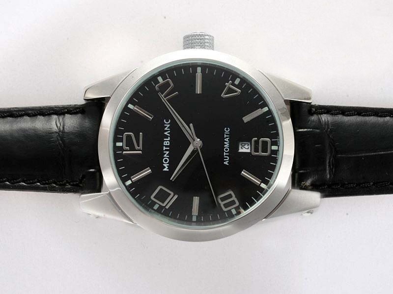 Montblanc Time Black Dial Montre