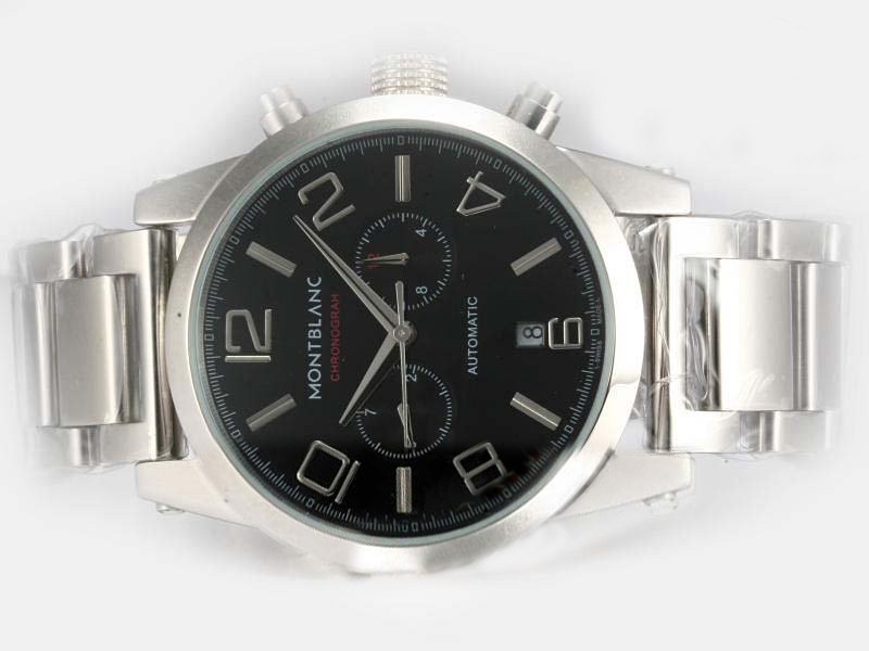 Montblanc Time Black Dial Montre
