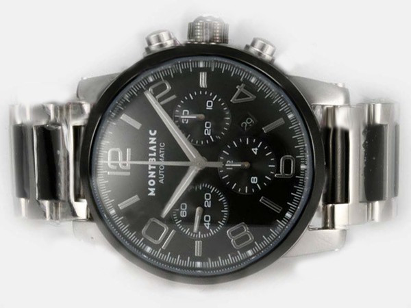 Montblanc Time Black Dial Montre