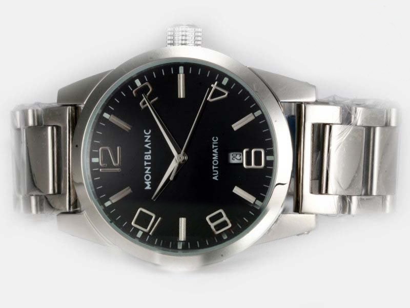 Montblanc Time Black Dial Montre