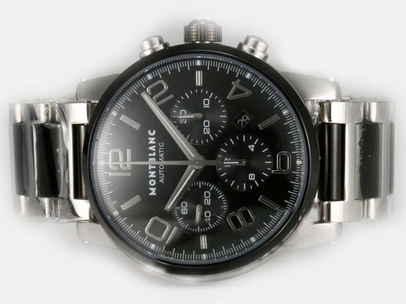 Montblanc Time Black Dial Montre