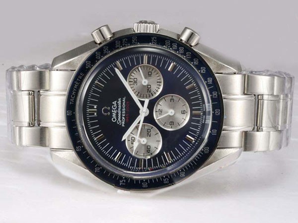 Omega Speedmaster Blue Dial and Bezel Montre Omega Speedmaster Blue Dial and Bezel Montre