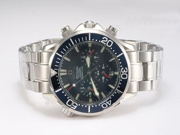 Omega Seamaster Blue Dial Montre Omega Seamaster Blue Dial Montre
