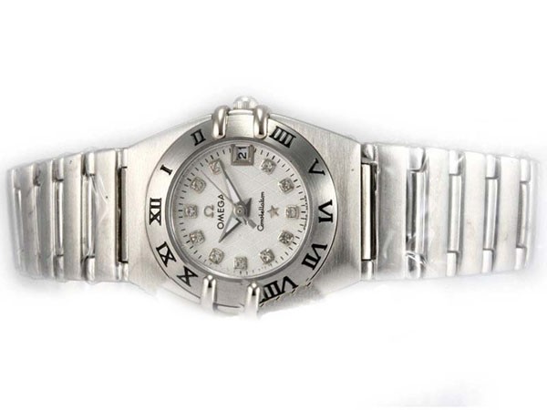 Omega Constellation White Dial-Lady Size Montre