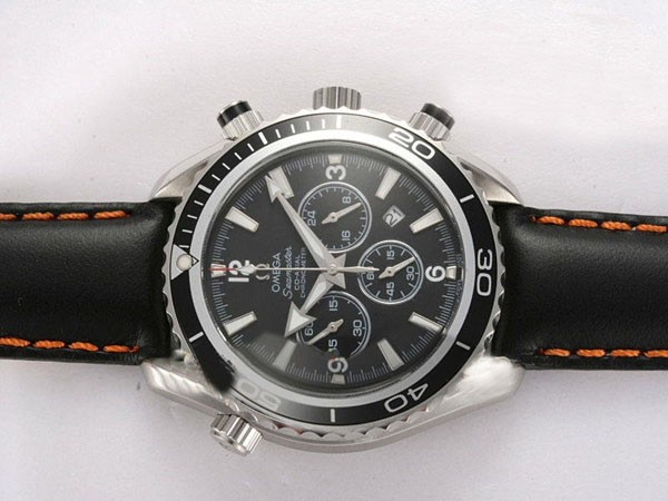 Omega Seamaster Black Bezel and Dial Montre