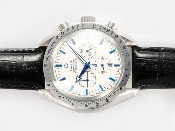Omega Speedmaster White Dial Montre Omega Speedmaster White Dial Montre