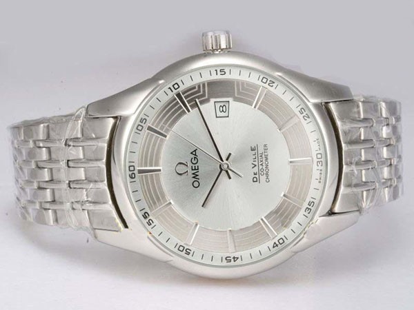 Omega Hour Vision Silver Dial Montre