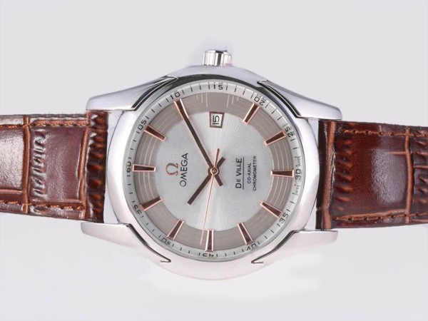 Omega Hour Vision White Dial Montre