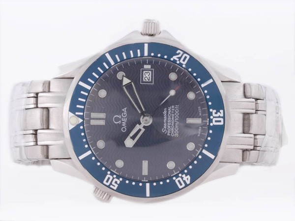 Omega Seamaster Asia Valjoux 7750 Movement- 18K Full Rose Gold Casing Montre