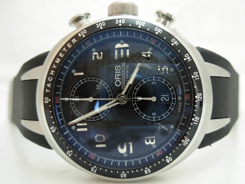 Oris AR Coating with Black Dial and Bezel Montre