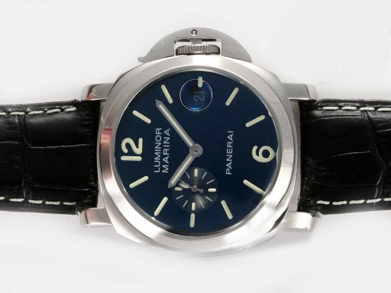 Panerai Luminor Black Dial With AR Coating-New Version Montre