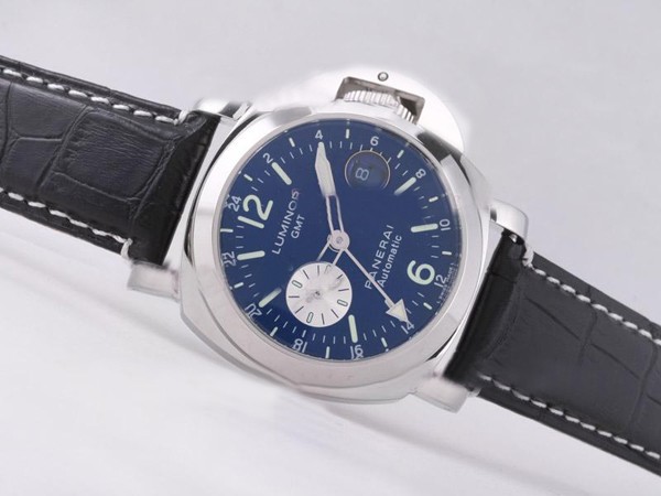 Panerai Luminor Black Dial-18K Plated Gold Movement Montre